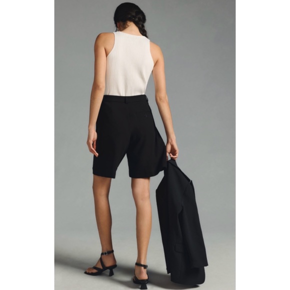 Anthropologie Avery Pleated Short Trousers 6 - Picture 11 of 14